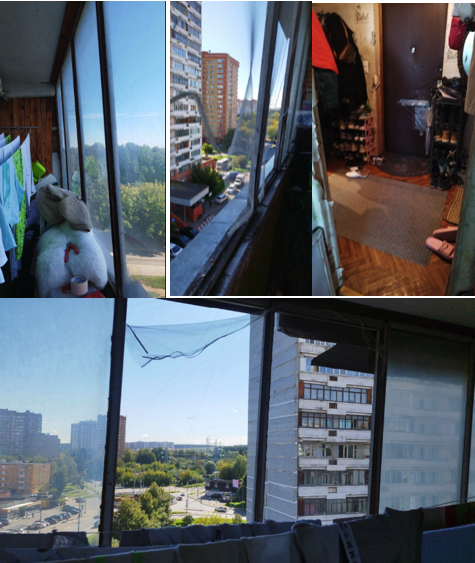 Ремонт балкона, замена двери, Москва